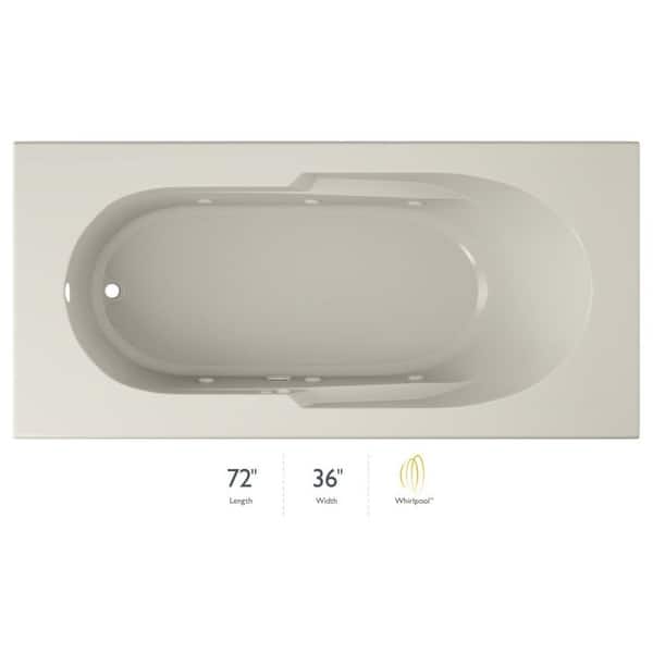 Jacuzzi Signature 72" Drop In Whirlpool Bathtub with 6 Jets, Air Bed Bath & Beyond 28318814